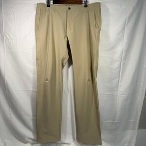 Hi-Tec Mens 38x34 Tan Outdoor‎ Hiking Casual Pants Trousers